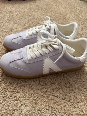 MIA Lavender and White Women's Sneakers